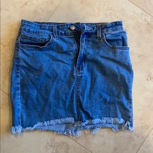 Jean skirt